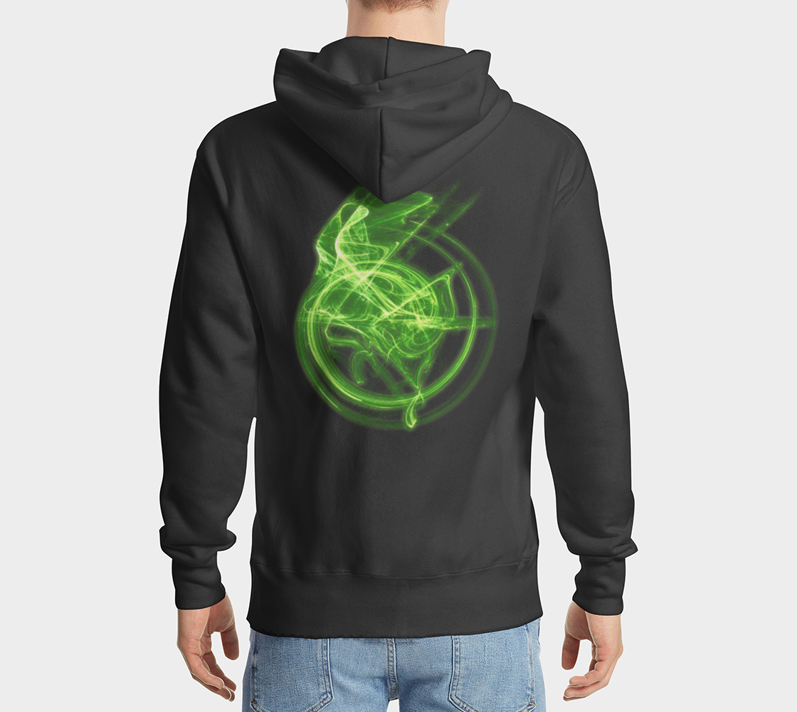 Essence Green Pullover Hoodie preview #2