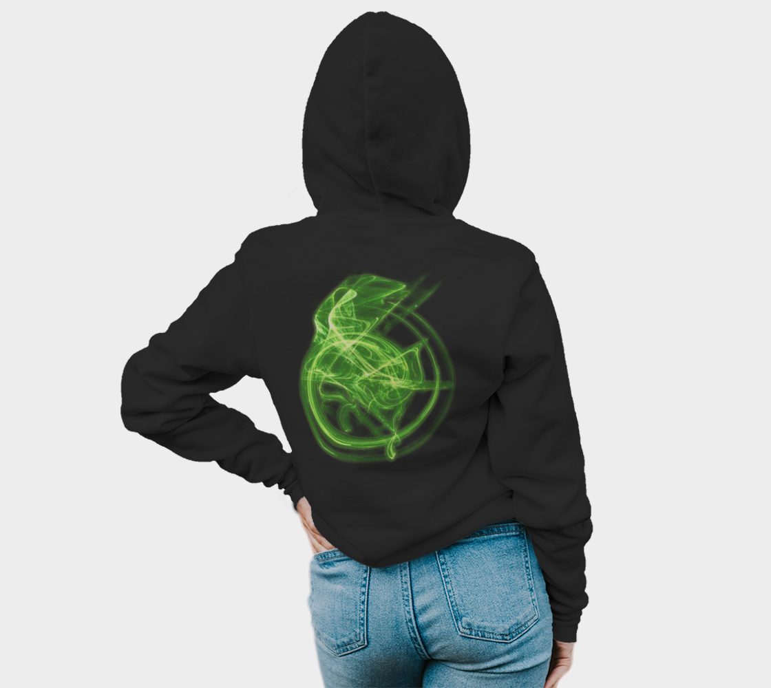 Essence Green Pullover Hoodie thumbnail #5