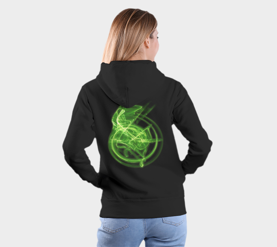 Essence Green Pullover Hoodie thumbnail #6