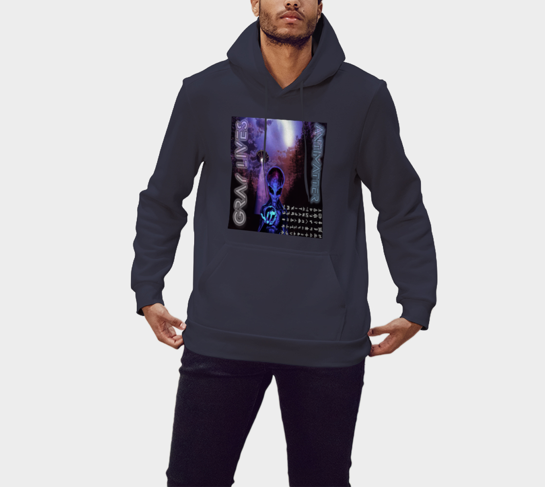 Gray Lives Antimatter Hoodie preview