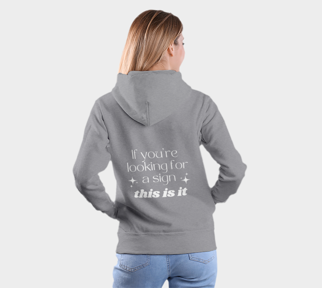 This is a Sign hoodie Miniature #6