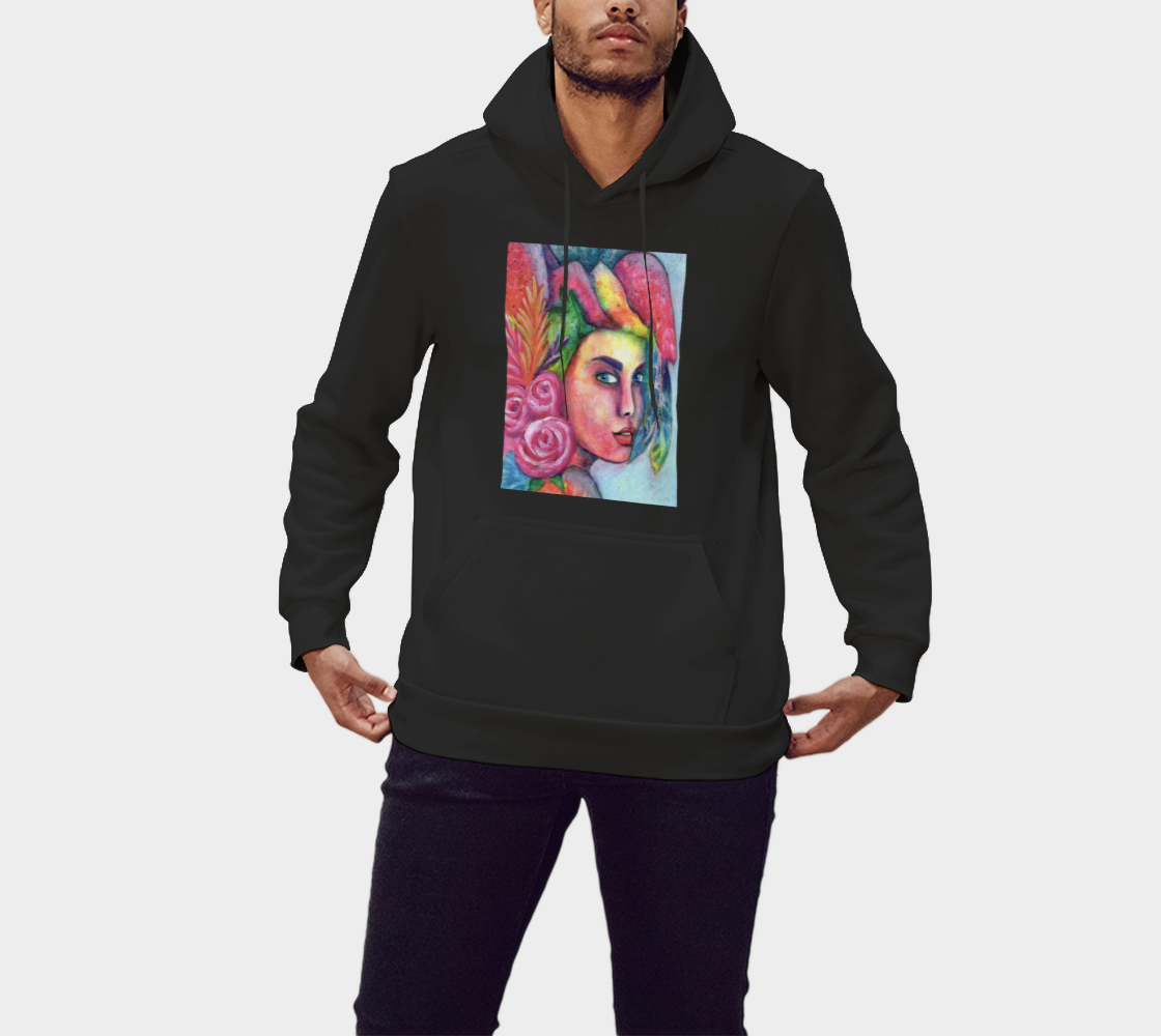 Mother Nature Portrait Pullover Hoodie preview
