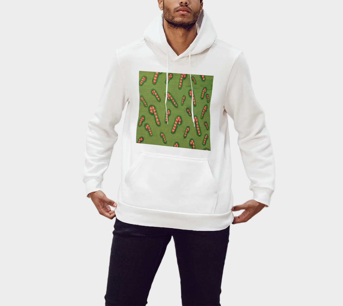 Candy Cane Shower | Clothing | Pullover Hoodie preview