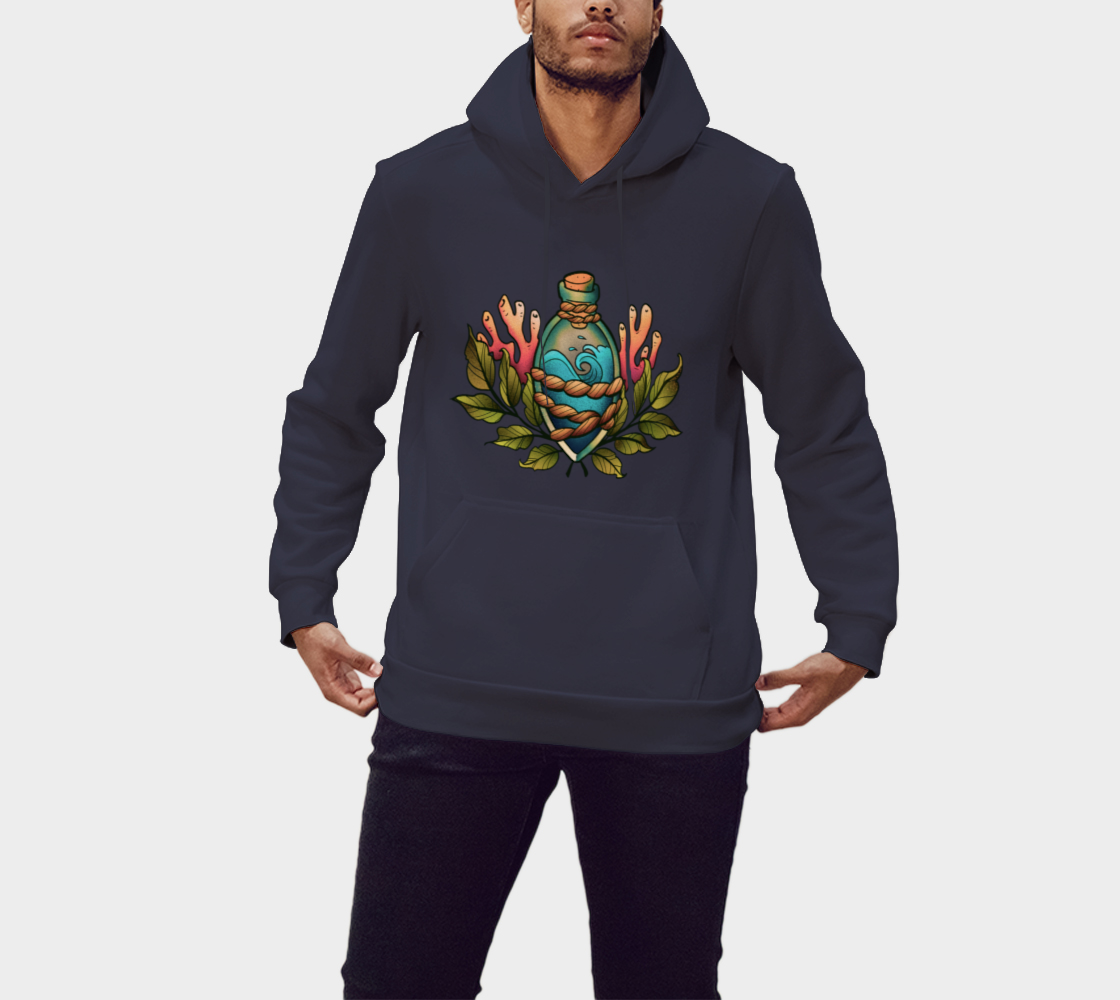 The Ocean in a Bottle Pullover Hoodie  thumbnail #2