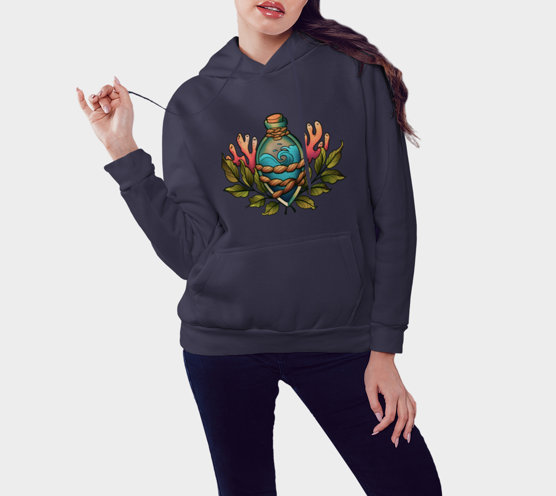 The Ocean in a Bottle Pullover Hoodie  preview #3