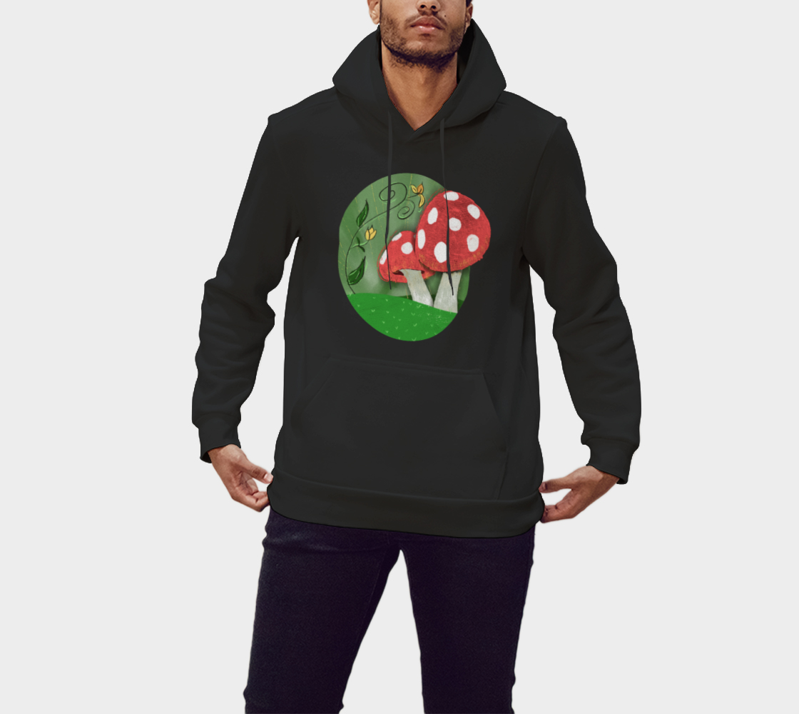 Magic mushroom hoodie preview