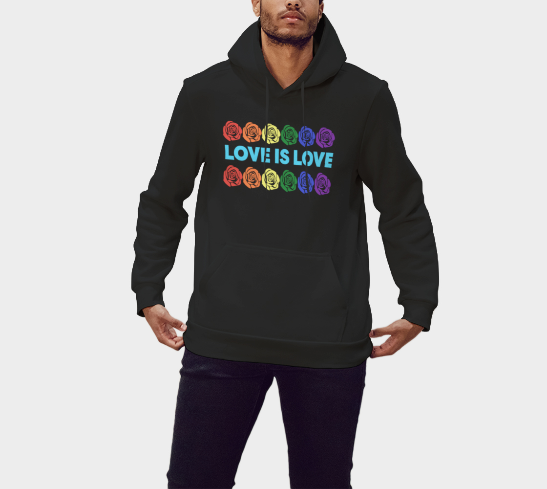 LOVE IS LOVE HOODIE preview