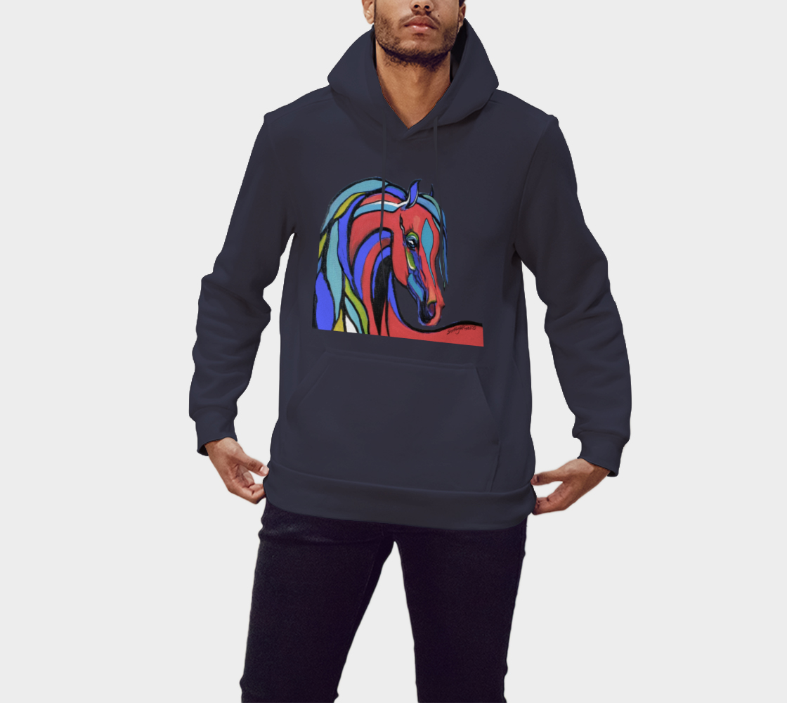 A Colorful Horse Pullover Hoodie preview