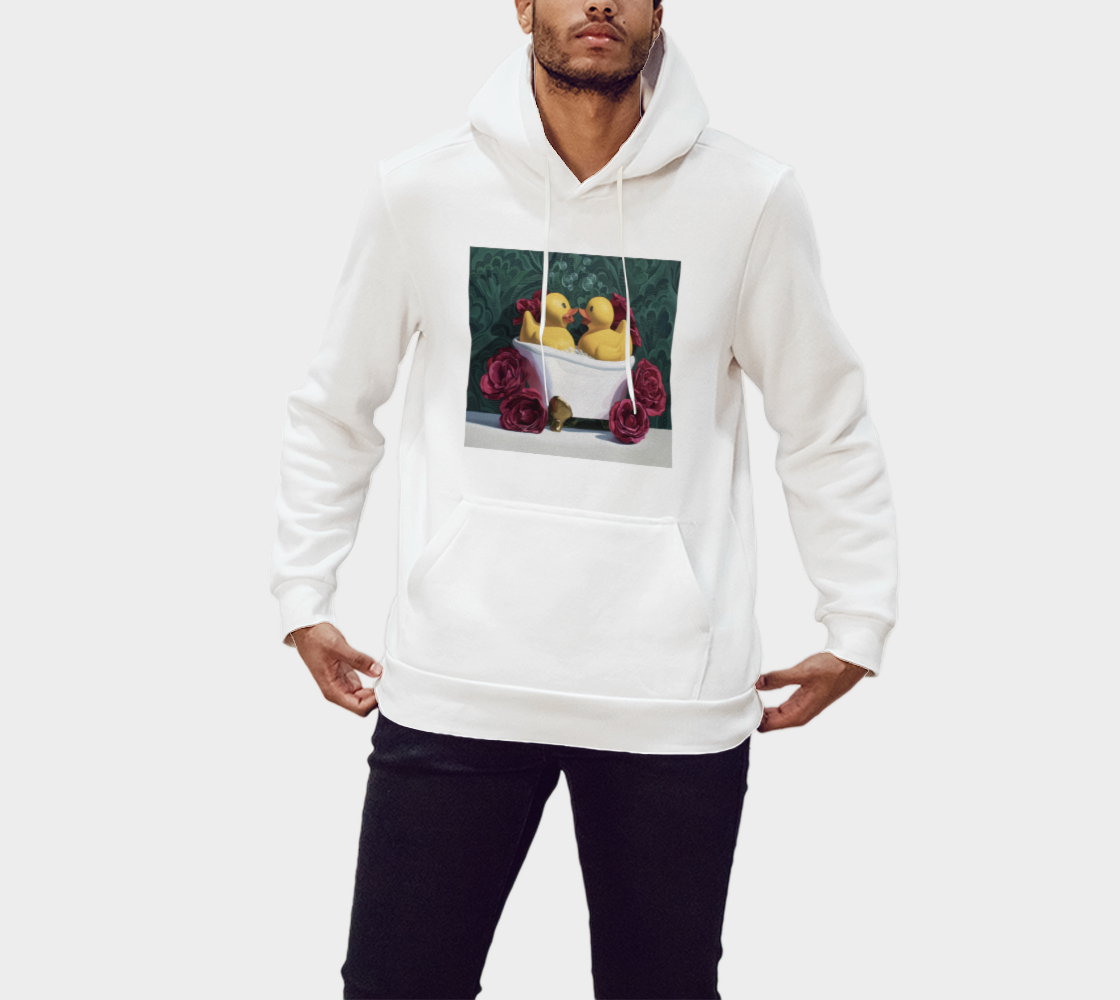 Love Birds (Green) Pullover Hoodie preview