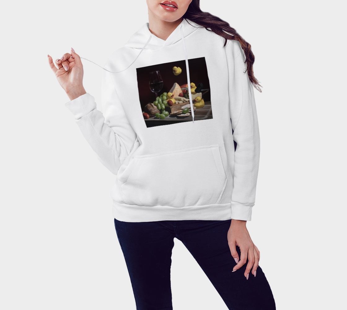 Cheese and Quackers Pullover Hoodie thumbnail #4