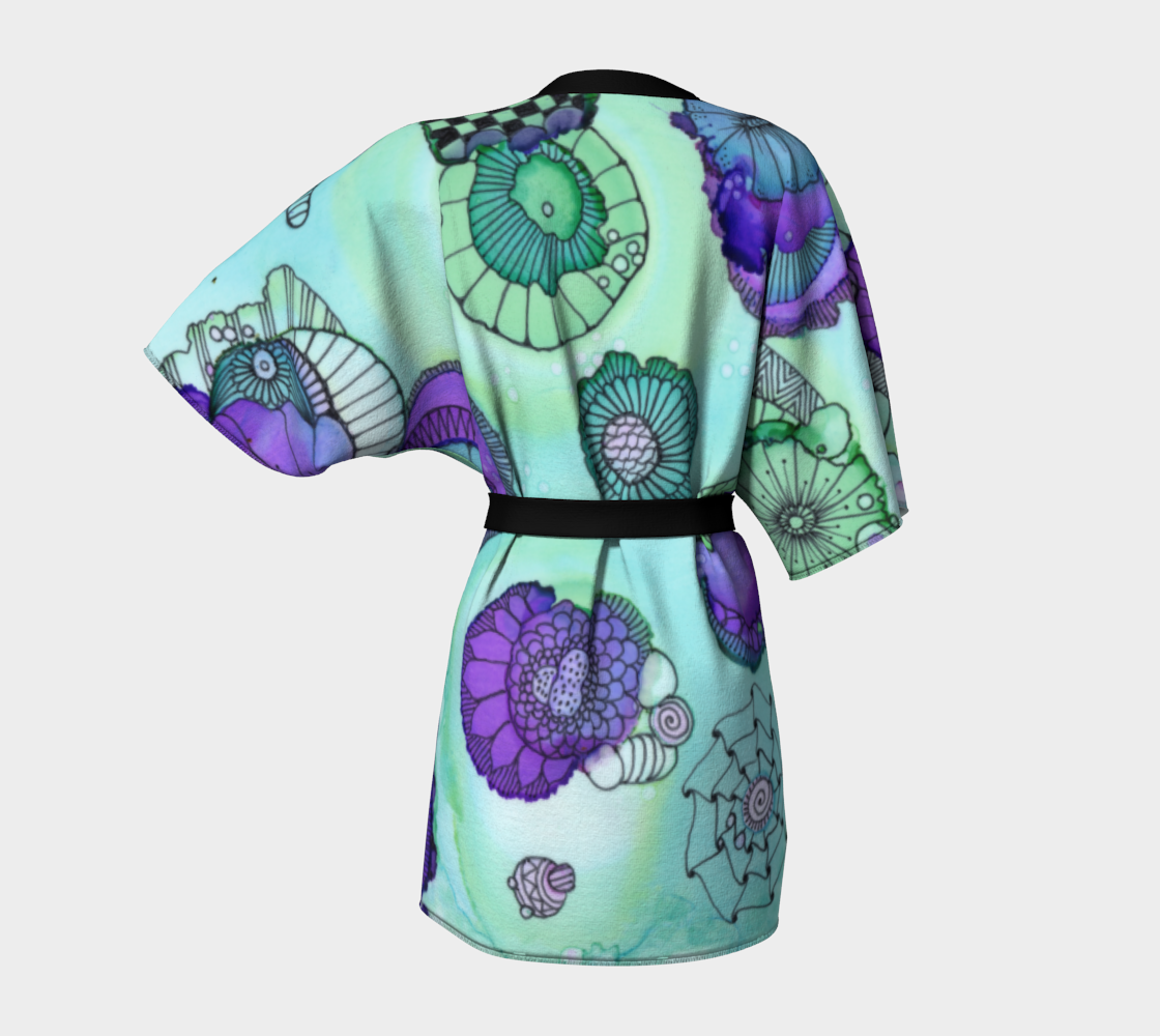 Pistachio Kimono Robe preview #4