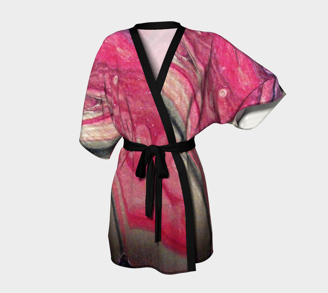 Aperçu de Rouge Ocean Kimono