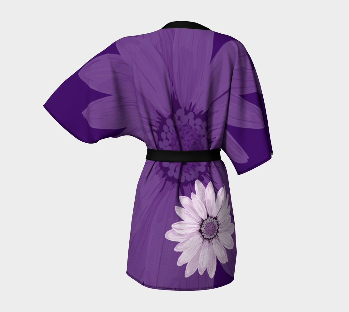 Purple Daisy Kimono preview #4