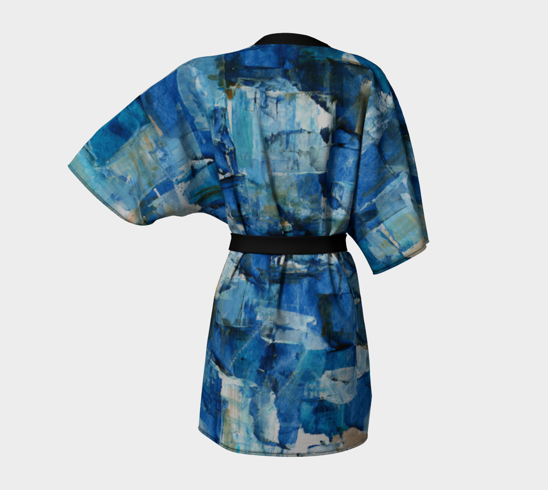 Ocean Chess Kimono preview #4