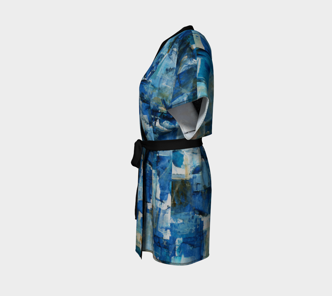 Ocean Chess Kimono preview #2