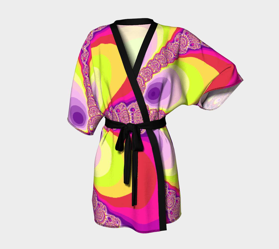 Aperçu de Blazing Flower Kimono