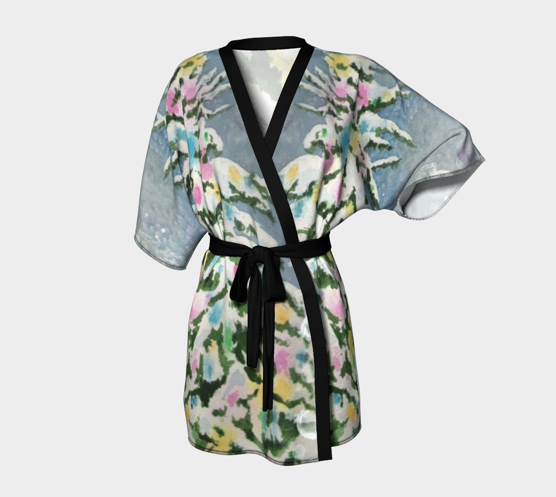 Winter Wonderland Kimono Robe preview #1