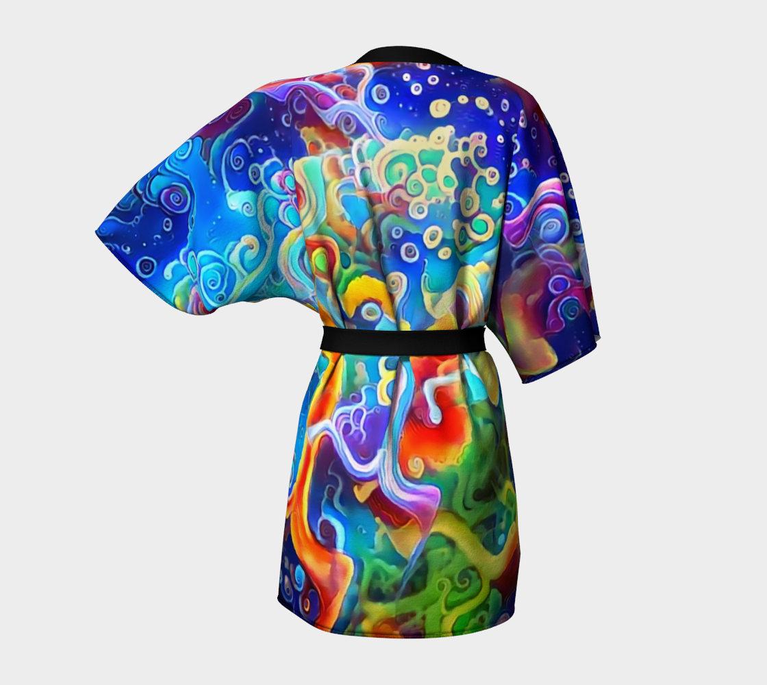 Floating Kimono Robe preview #4