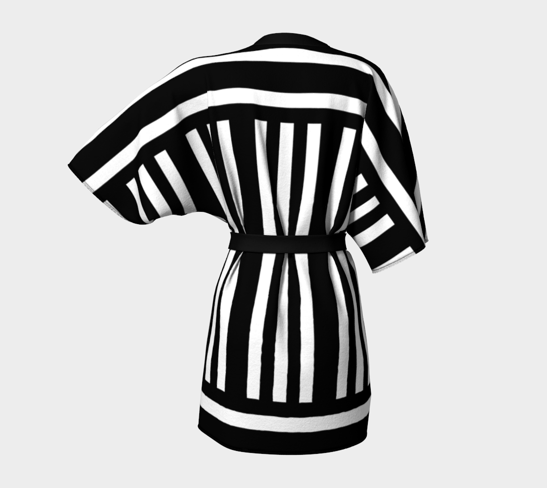 Bold Black and White Stripes preview #4