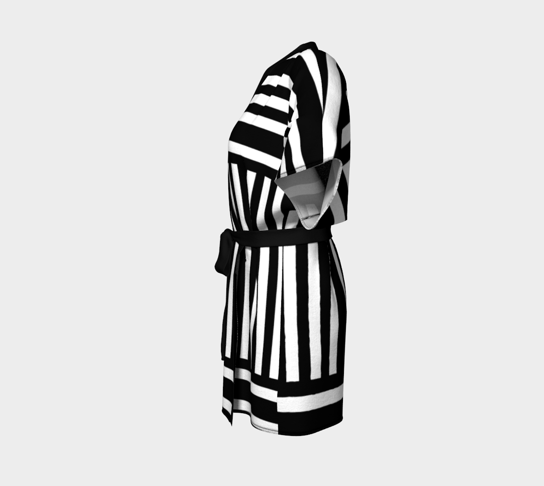 Bold Black and White Stripes preview #2