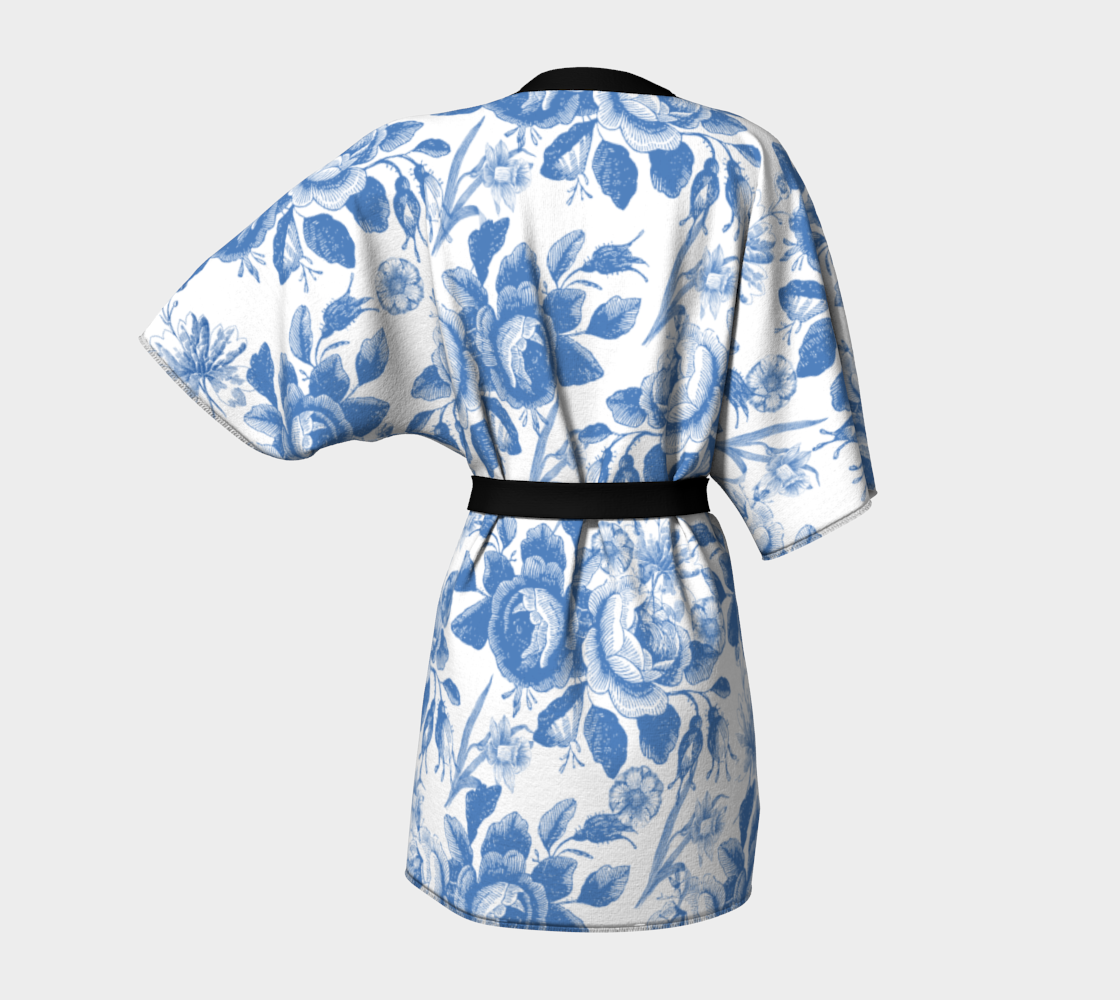 Gorgeous Blue and White Toile Look preview #4