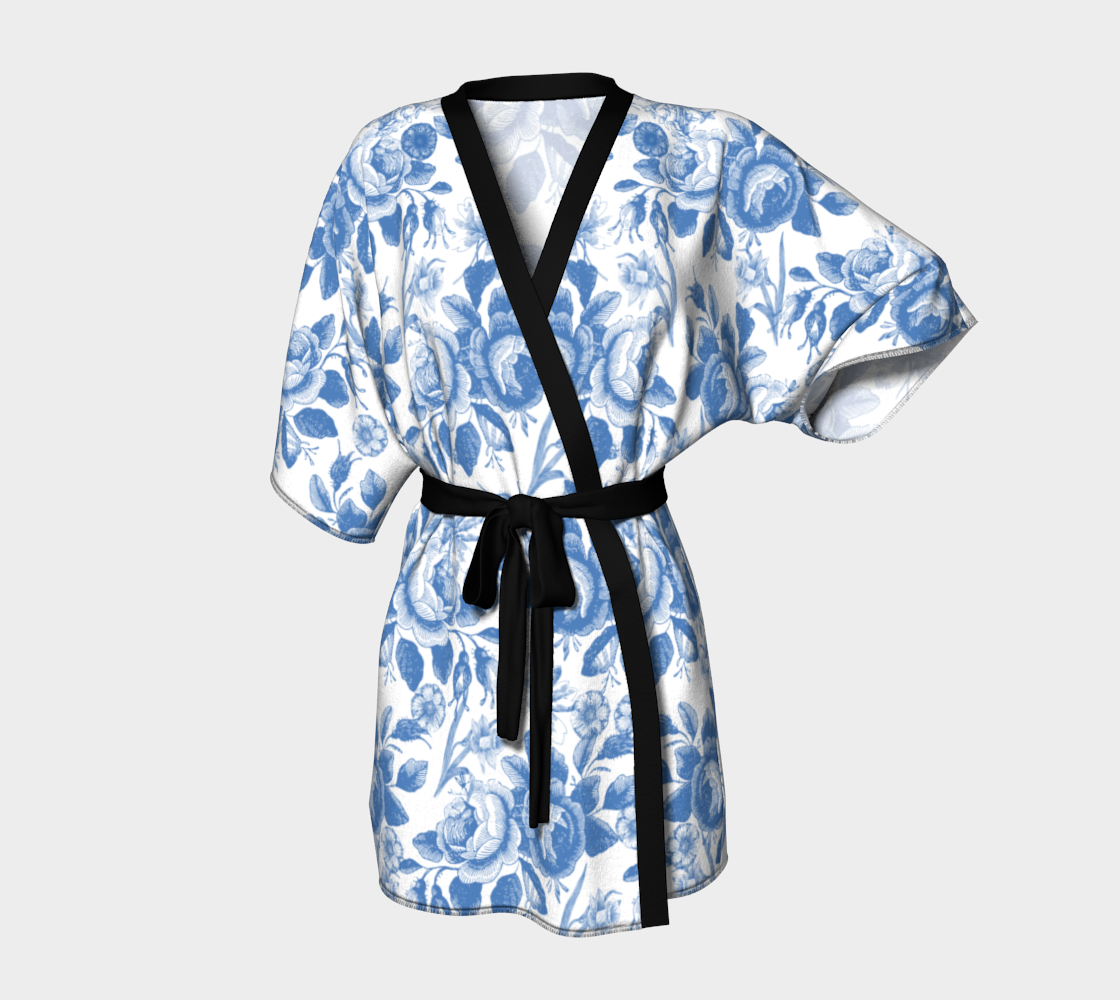 Gorgeous Blue and White Toile Look preview #1