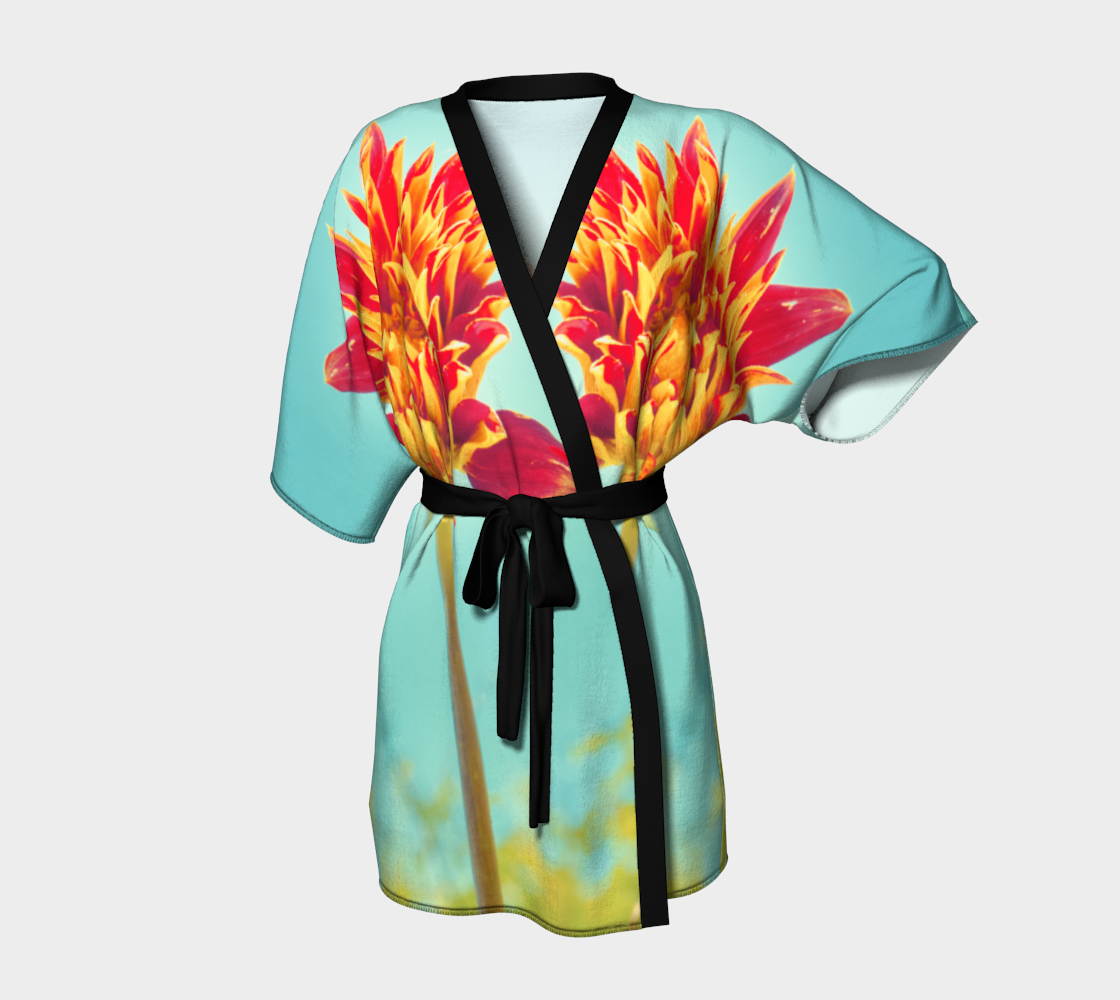 Aperçu de Kimono Dalhia Retro