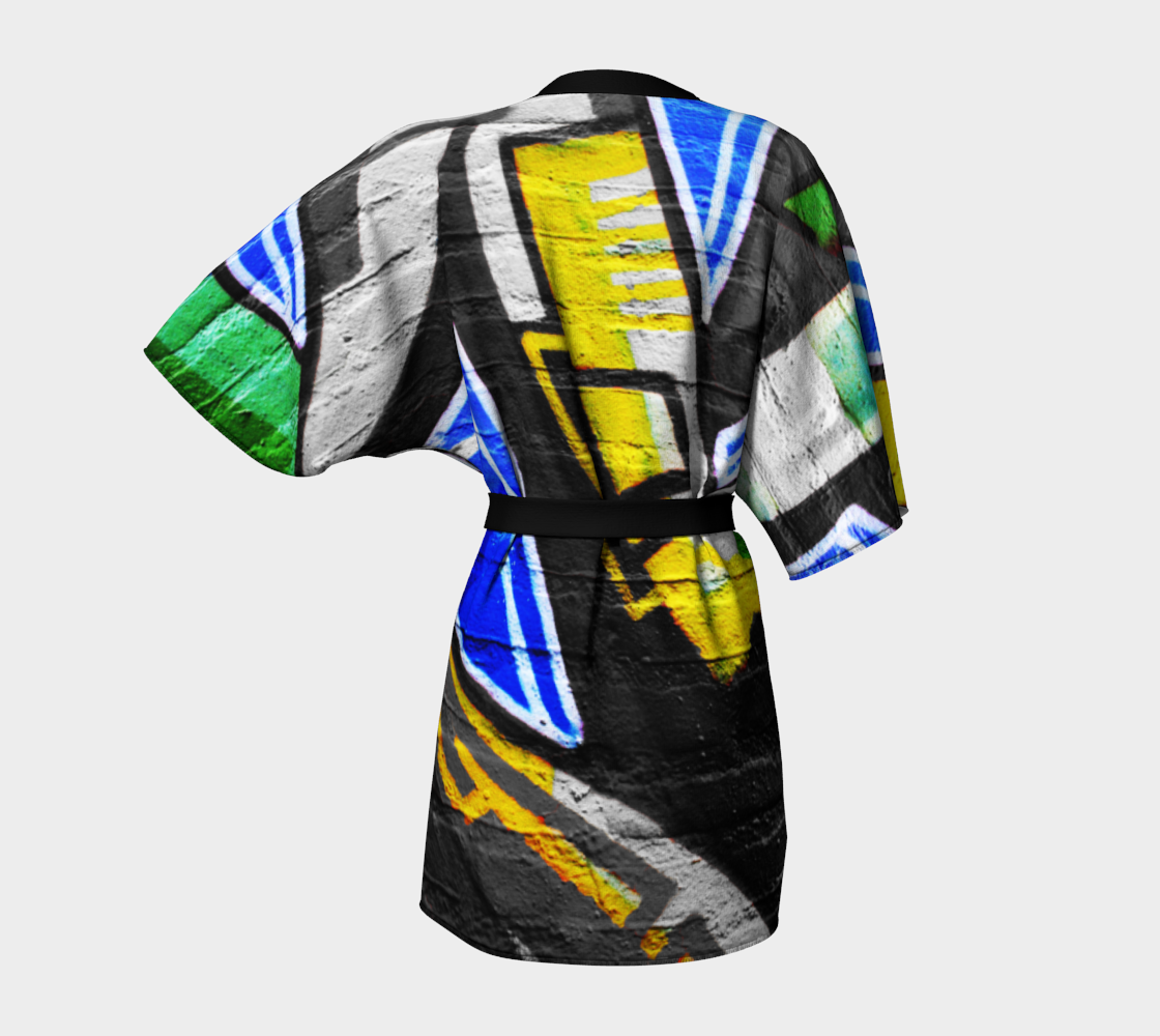 Graffiti 6 Kimono Robe preview #4