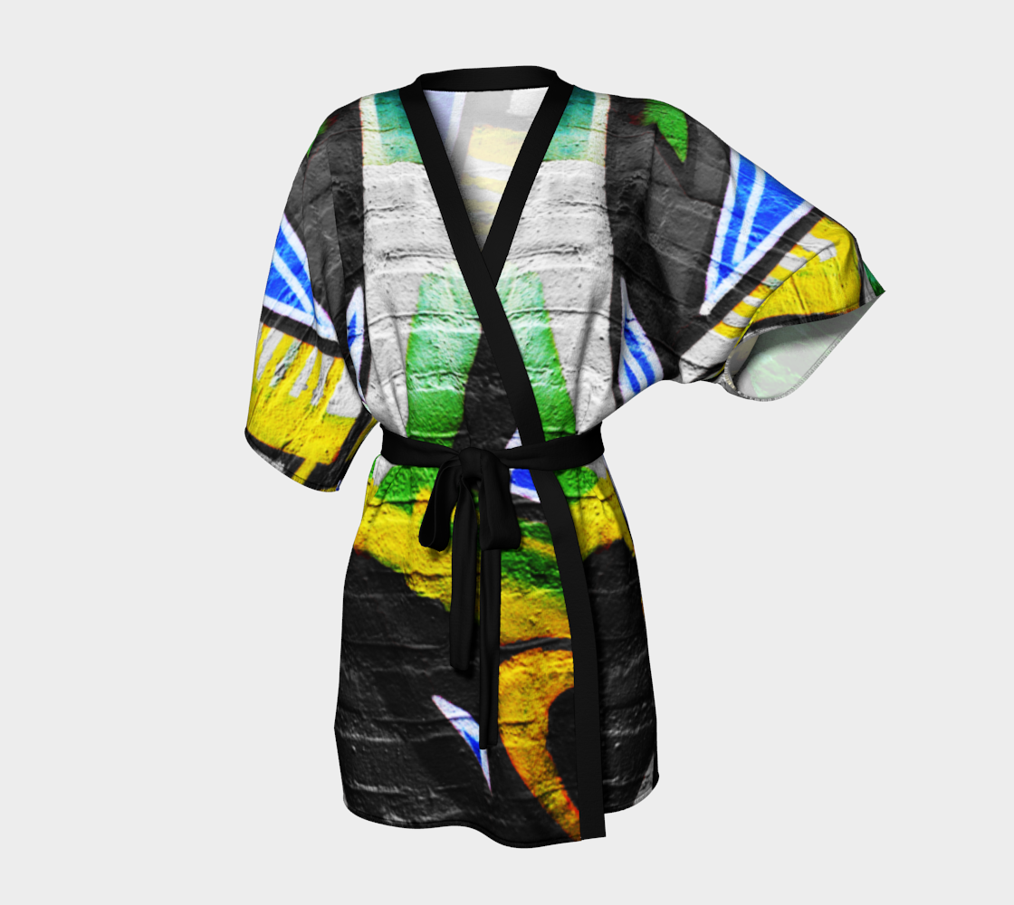 Graffiti 6 Kimono Robe preview #1