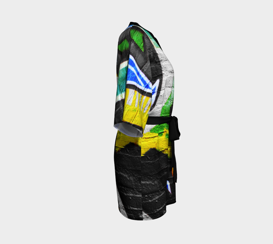 Graffiti 6 Kimono Robe preview #3