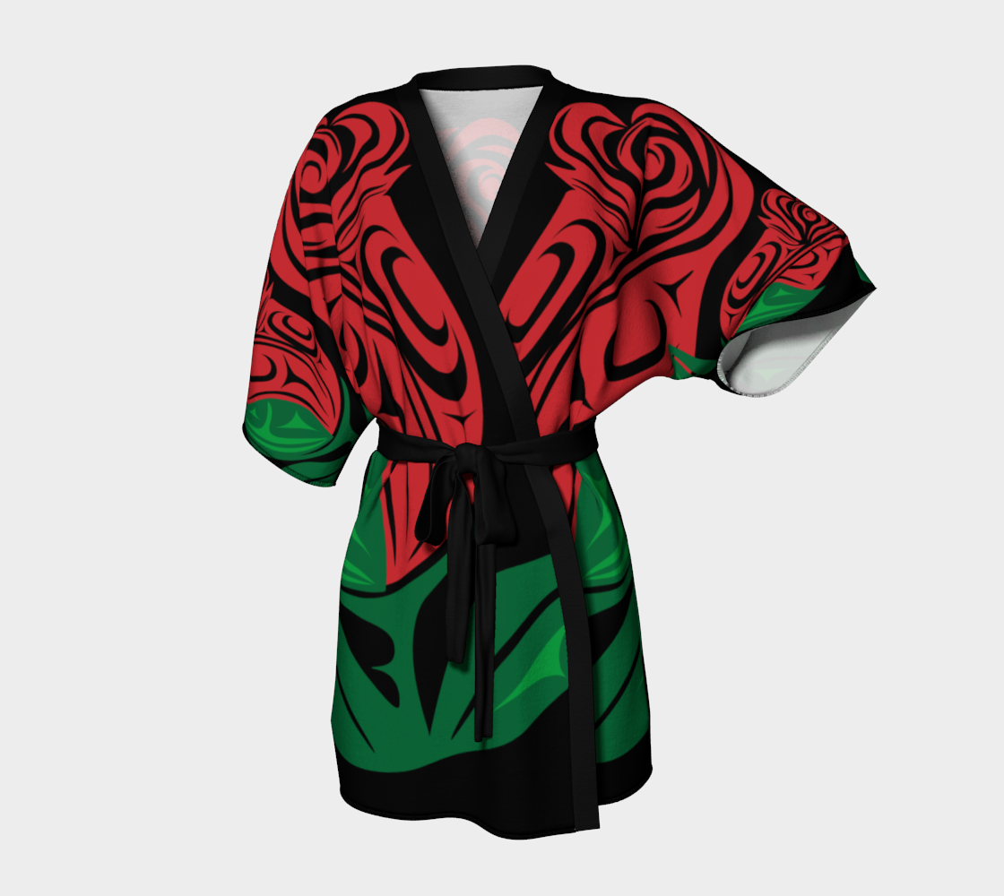 Red Rose Medium Wrap Bold Abstract preview