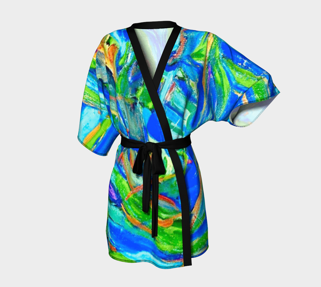 Green Bush Kimono preview