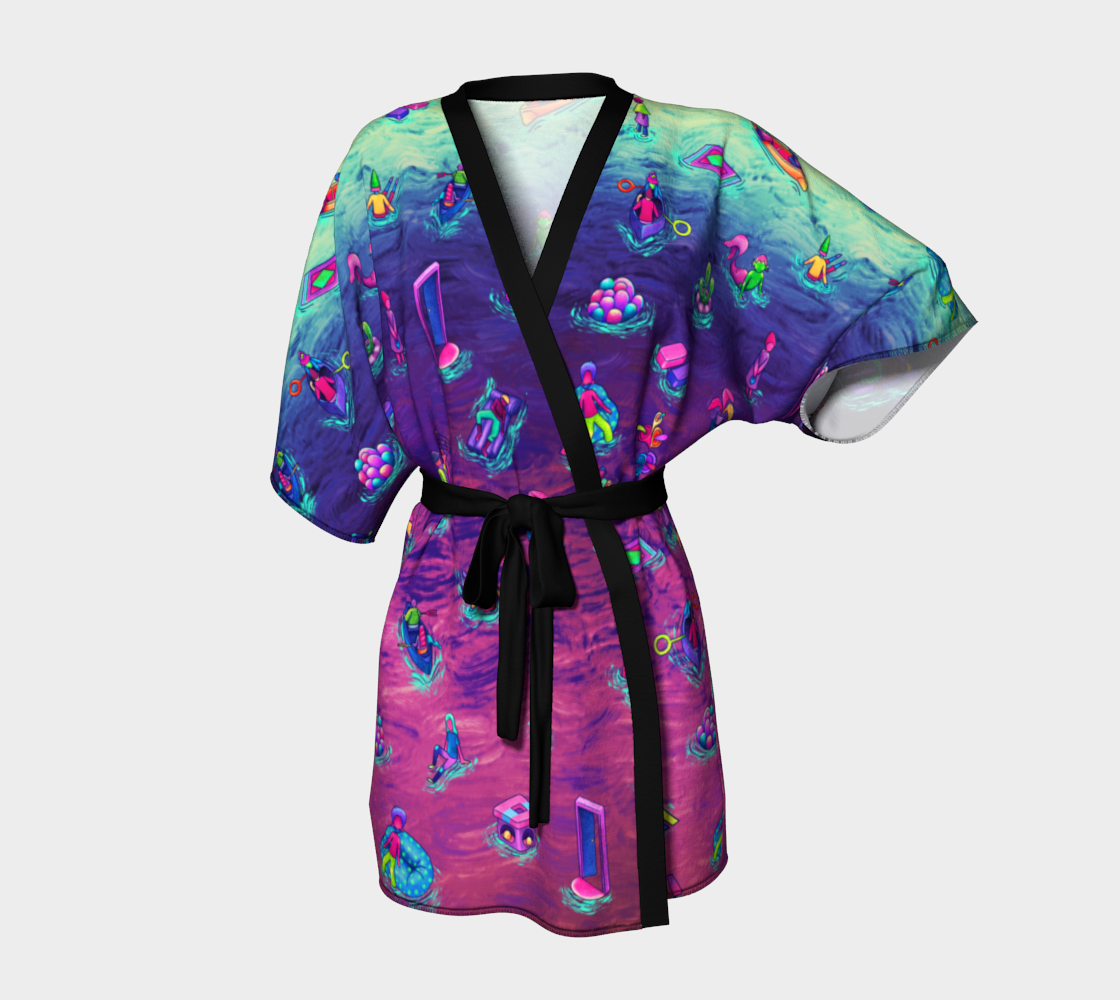 Weirdos Land Kimono Robe  preview