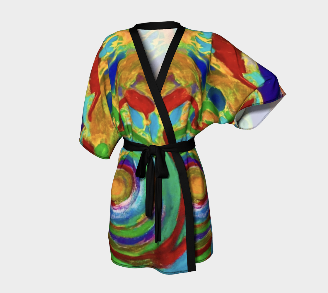 Turtle Surf Kimono Robe preview #1