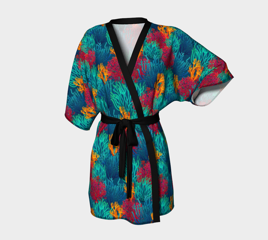 Corals Kimono Robe  preview