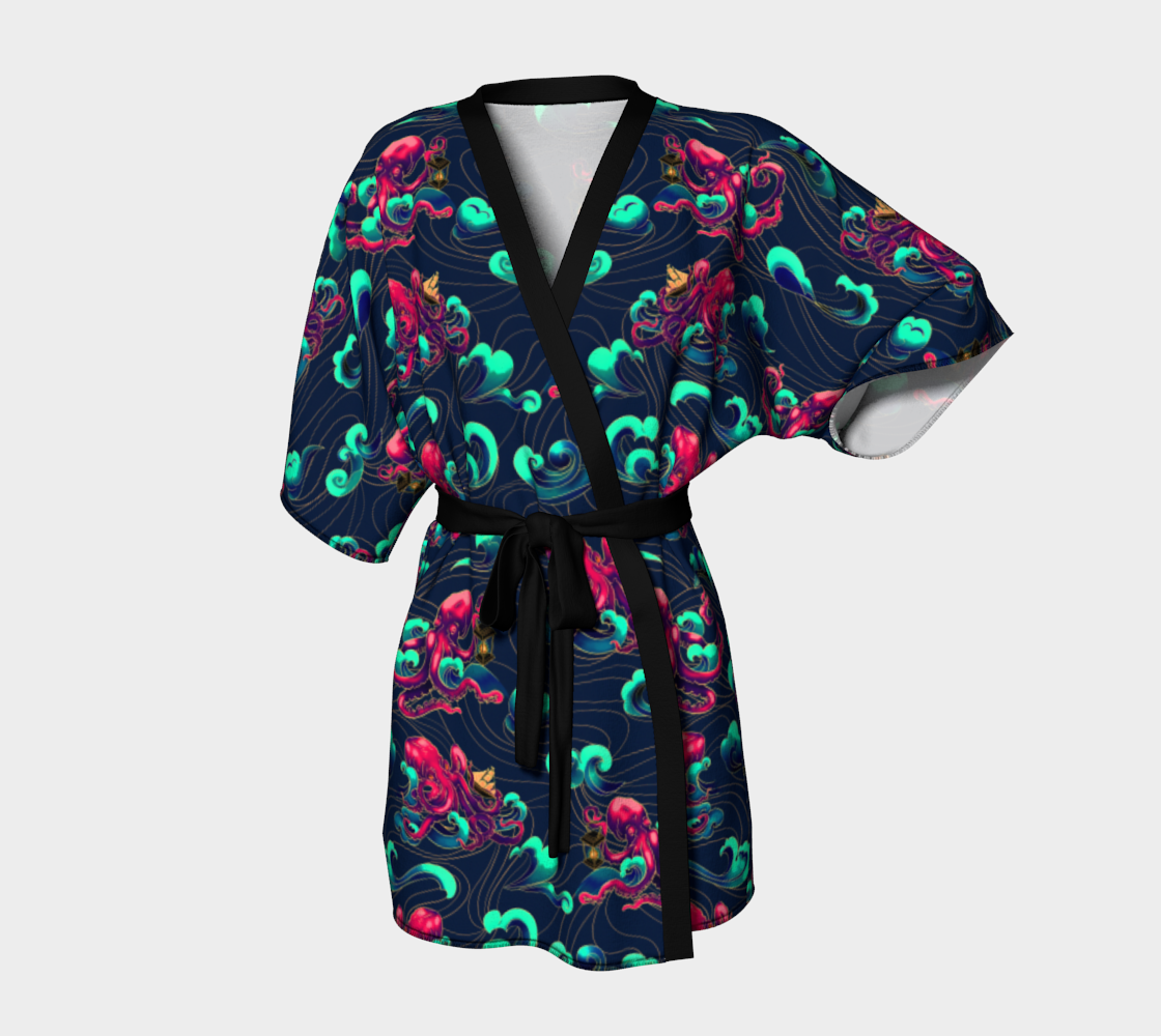 Octopus Kimono Robe  preview