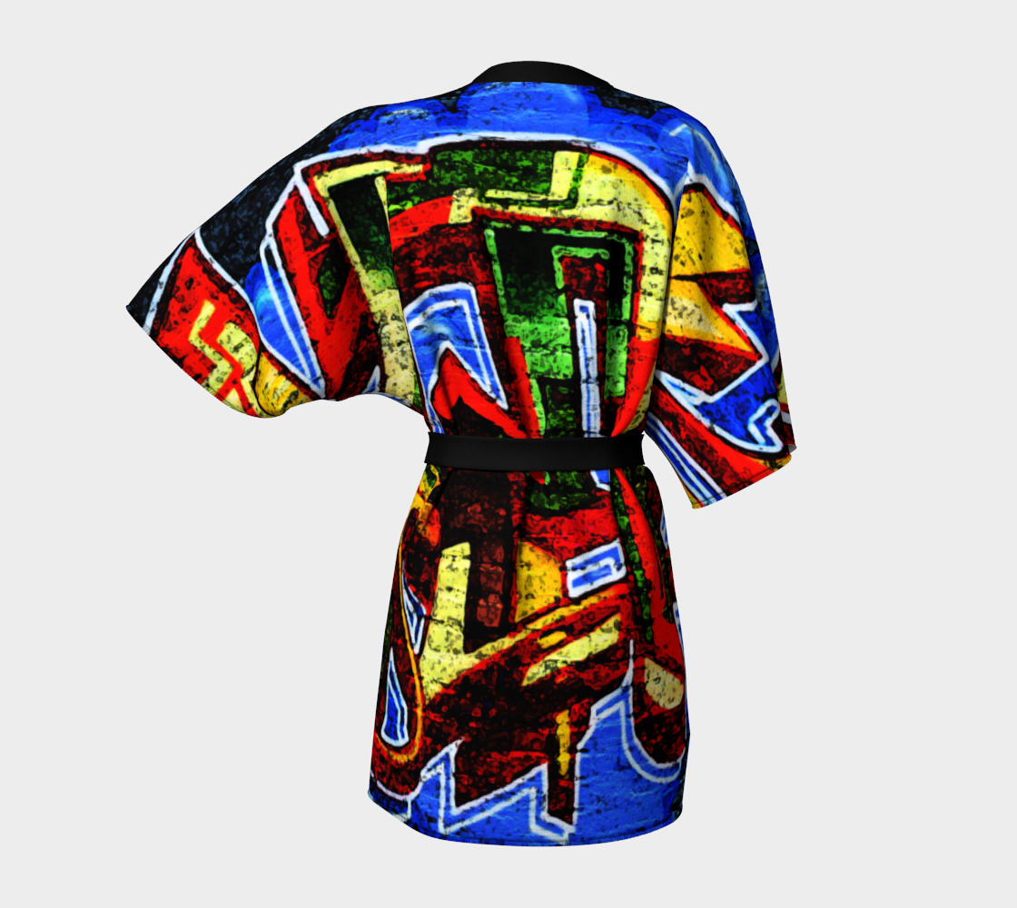 Graffiti 17 Kimono Robe preview #4