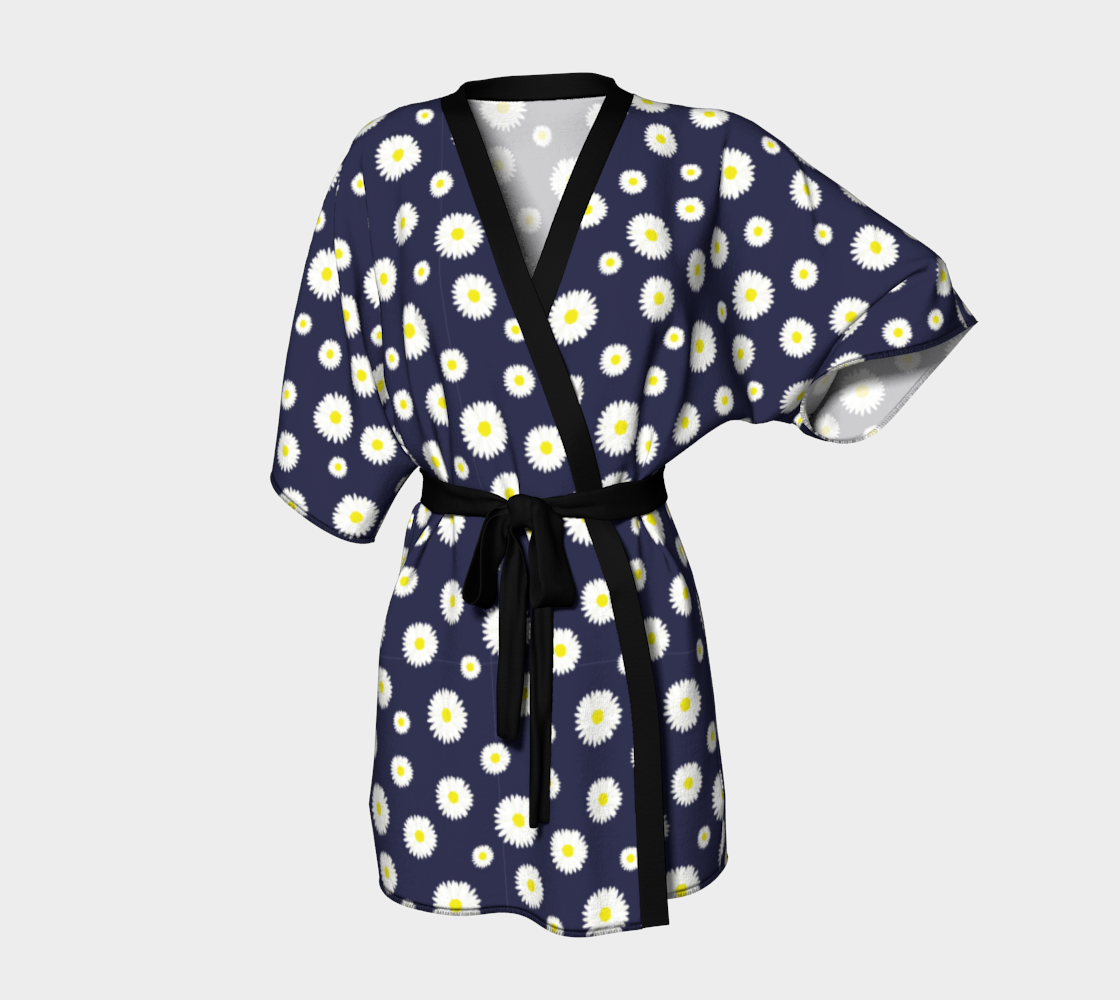 Aperçu de Daisy, Daisy Kimono Robe - Navy #1