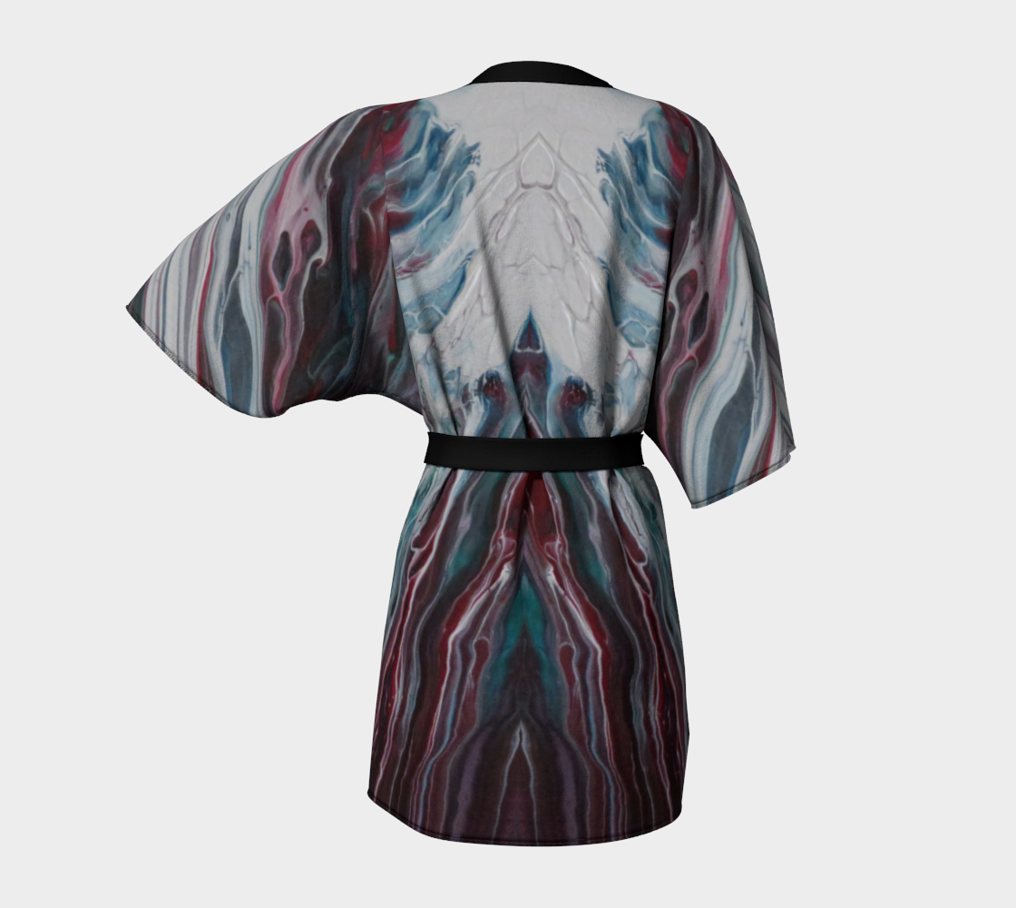 Aperçu de La fonte des éléments - Kimono peignoir #4