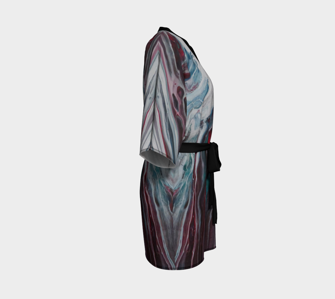 Aperçu de La fonte des éléments - Kimono peignoir #3