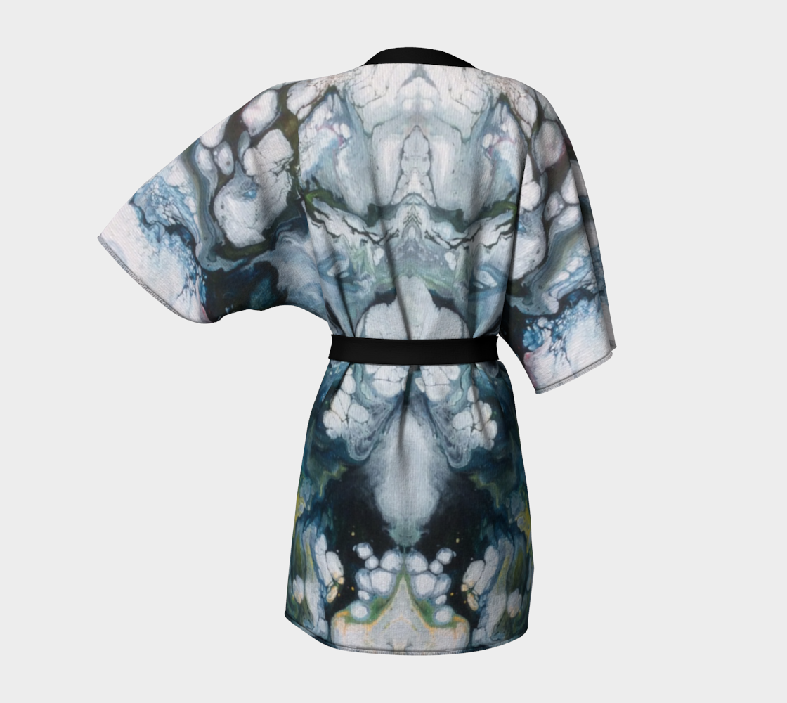 Aperçu de Le lys des glaces - Kimono peignoir #4