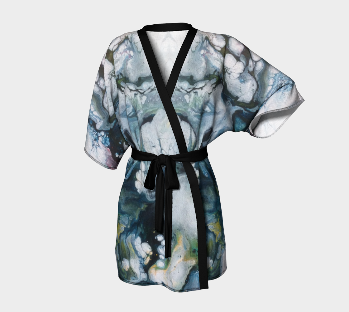 Aperçu de Le lys des glaces - Kimono peignoir #1