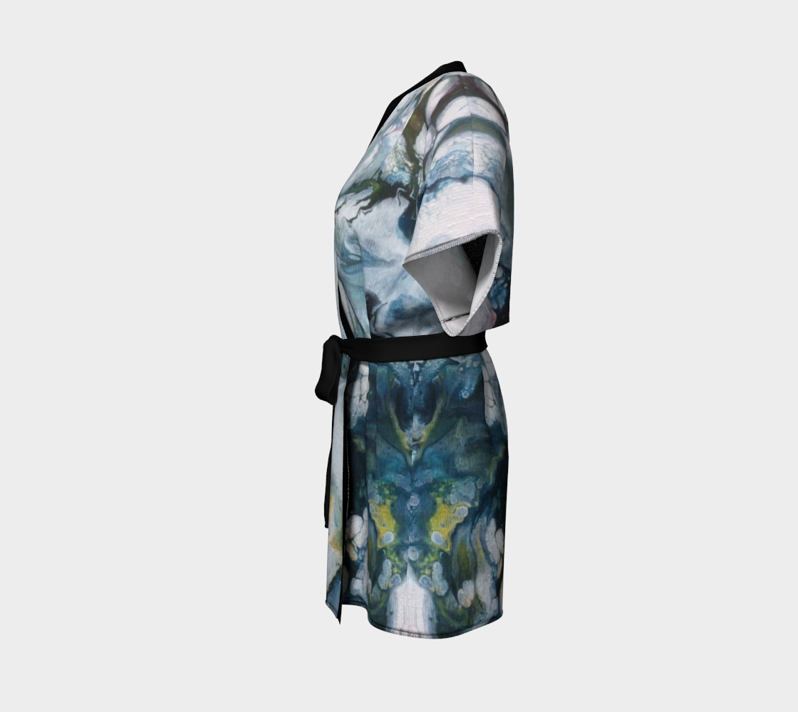 Aperçu de Le lys des glaces - Kimono peignoir #2