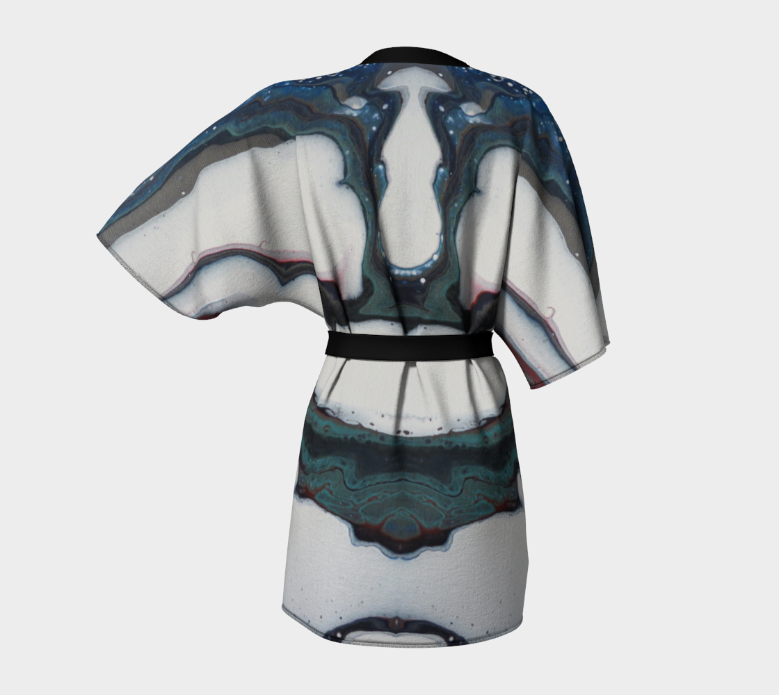 Aperçu de Les courants - Kimono peignoir #4