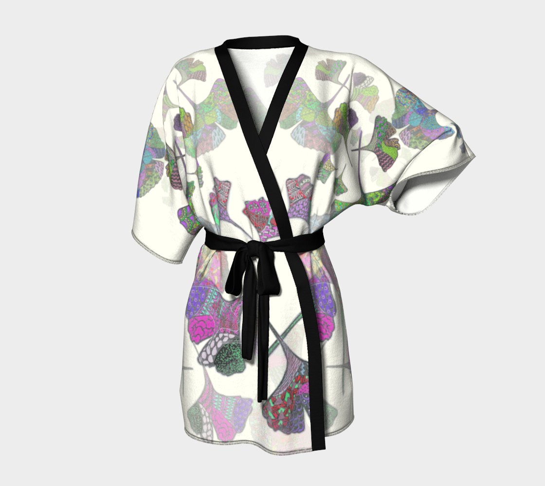 Gingko Leaf Kimono Robe preview