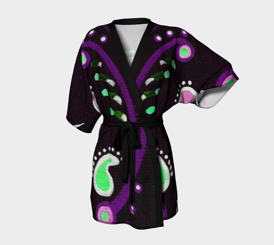 Dark Telavera Kimono Robe preview