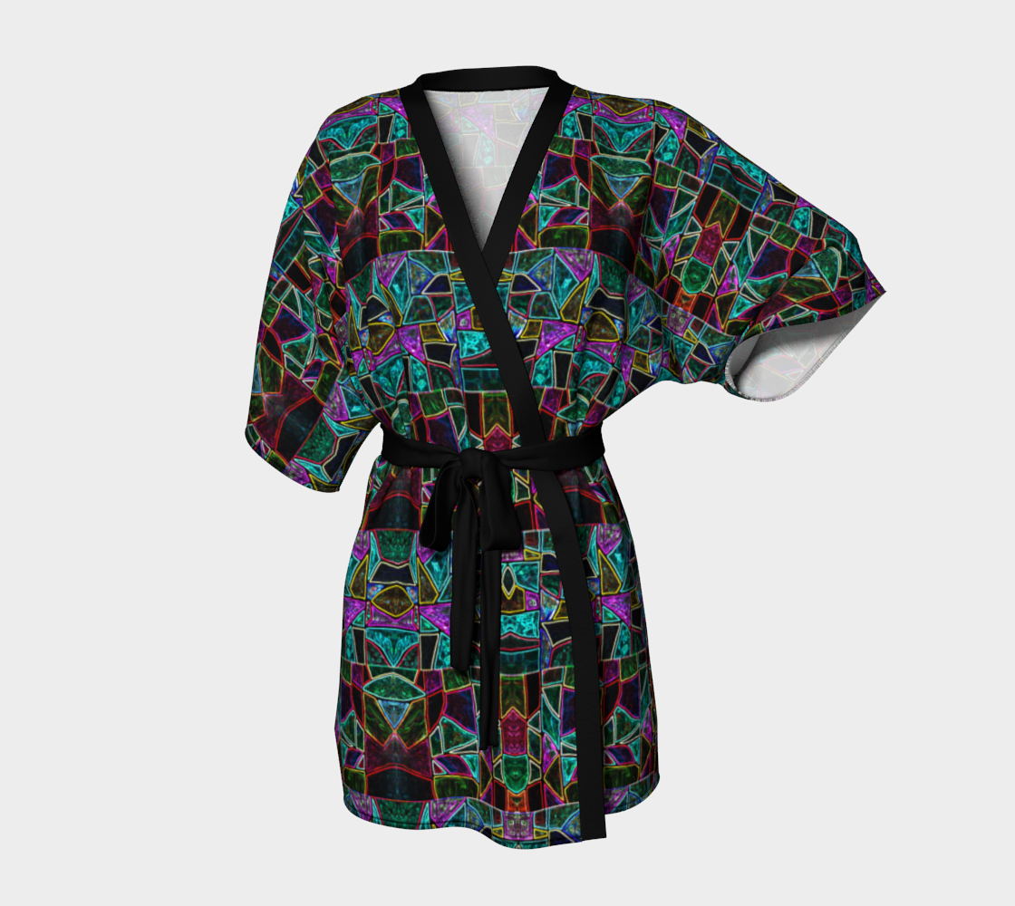 Detroit Kaleidoscope Kimono Robe preview #1