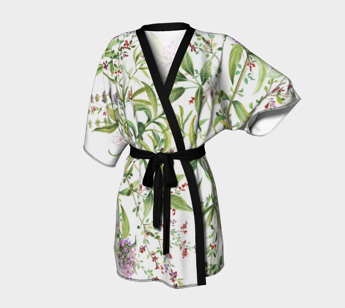 Botanical 1 Kimono Robe preview #1