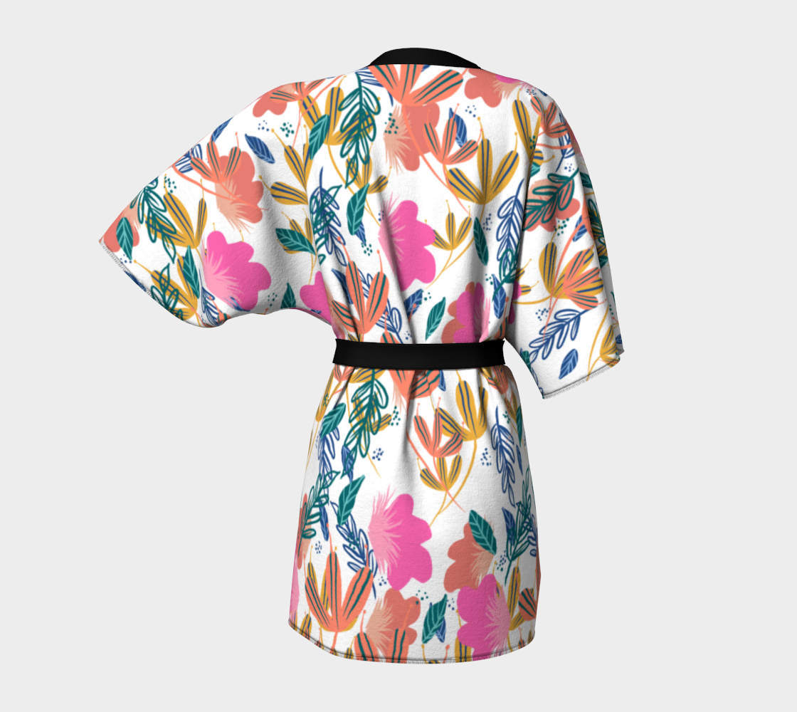 Summer Floral Bride Colorful Flower Pattern preview #4