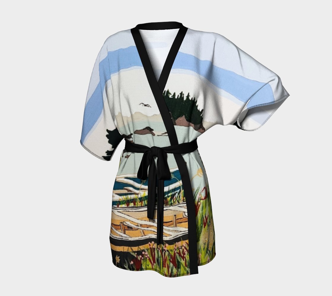 Canoe Pair Kimono Robe preview